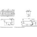 Акриловая ванна Villeroy & Boch Oberon 170x75 UBQ170OBE2V-01 alpin