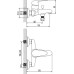Смеситель Lemark Pramen LM3302C для ванны с душем