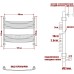 Полотенцесушитель водяной Ника Arc ЛД (г3) Skala toxo 60/60-10