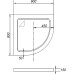 Поддон для душа Weltwasser WFR 90/15