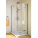 Душевой уголок GuteWetter Lux Square GK-103 правый 90x90 см стекло бесцветное, профиль хром