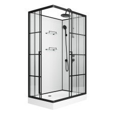 Душевая кабина Niagara ST100/80/15QR/KL/BKT 100x80