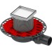 Душевой трап TECE TECEdrainpoint S 360 14 00 DN 50 под плитку