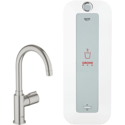 Смеситель Grohe Red Mono 30080DC0 с водонагревателем