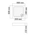 Поддон для душа BandHours Square 88 Tray 80х80