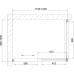 Душевой уголок Vegas Glass ZP+ZPV 120*100 07 01 профиль матовый хром, стекло прозрачное