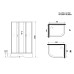 Душевая кабина Niagara NG-33984-14LBK 90x80