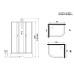 Душевая кабина Niagara NG-33974-14LBKT 90x70