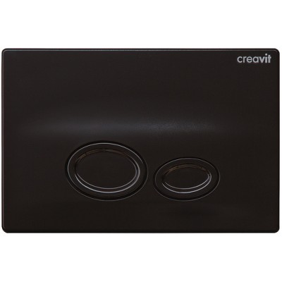 Кнопка смыва Creavit Drop GP2002.02 черный глянцевый