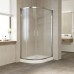 Душевой уголок Vegas Glass ZS-F 100*90 08 02 профиль глянцевый хром, стекло шиншилла