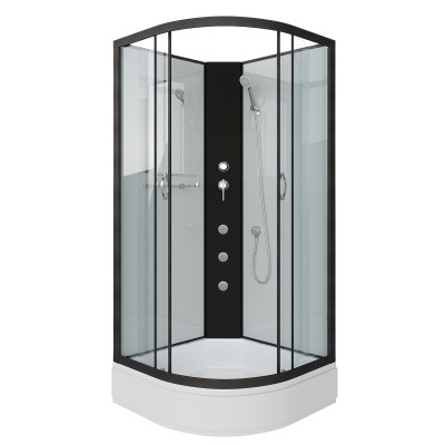 Душевая кабина Niagara NG-6703-14BKG 80x80