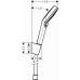 Душевой гарнитур Hansgrohe Crometta Vario 26691400 1,25 м