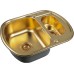 Мойка кухонная Zorg Inox Pvd SZR-62-2-49 bronze