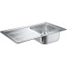 Комплект  Мойка кухонная Grohe K400 31566SD0 + Смеситель Grohe BauEdge 31367000 для кухонной мойки