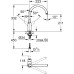 Комплект  Мойка кухонная Grohe K400 31566SD0 + Смеситель Grohe BauEdge 31367000 для кухонной мойки