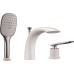 Смеситель Timo Helmi 4010/00-16Ychrome /white на борт ванны