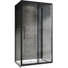 Душевое ограждение Abber Schwarzer Diamant AG30110BH-S75B-S75B 110x75