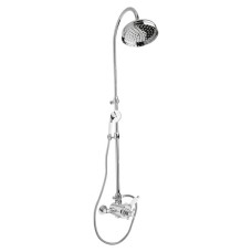 Душевая стойка Cezares Elite ELITE-CD-T-01-Bi для душа, хром 