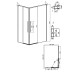 Душевое ограждение Grossman Galaxy 300.K33.01.1170.21.00 110x70