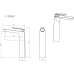 Смеситель Gllon GL-111 2001CB для раковины