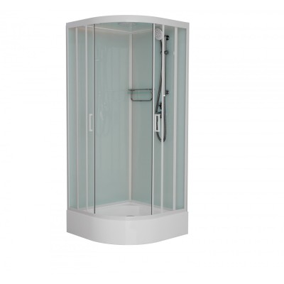 Душевая кабина Frank F409/1 White 90x90