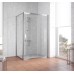Душевой уголок Vegas Glass ZP+ZPV 140*70 08 01 профиль глянцевый хром, стекло прозрачное
