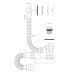 Слив-перелив Vinsent Veron VB150.758 Click Clack черный матовый