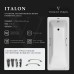 Чугунная ванна Vinsent Veron Italon 170x70x45 с квадратными бронзовыми ручками