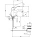 Смеситель Fima Carlo Frattini Lamp F3301BR для раковины