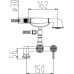 Смеситель Zorg Antic A 200W-BR для ванны с душем