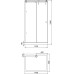 Душевой уголок Aquanet Gamma 1408-12 R