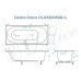 Ванна из искусственного камня Delice Dolce 170x75 глянцевая с ручками хром DLR330059R-G