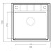 Комплект  Мойка кухонная Seaman Eco Roma SMR-5050A с клапан-автоматом + Смеситель VitrA Single sink mixer A42388EXP для кухонной мойки