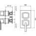 Смеситель Webert Azeta AZ860101015 С ВНУТРЕННЕЙ ЧАСТЬЮ, хром
