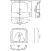 Раковина IFO Grandy RP210550100