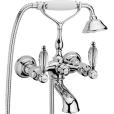 Смеситель Webert Alexandra AL720201015 хром для ванны с душем 