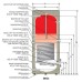 Водонагреватель Nibe Mega W-E 1000.81