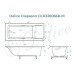 Ванна из искусственного камня Delice Diapason 175x75 матовая с ручками хром DLR330066R-M