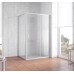 Душевой уголок Vegas Glass ZP+ZPV 120*90 07 02 профиль матовый хром, стекло шиншилла