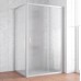 Душевой уголок Vegas Glass ZP+ZPV 120*90 07 02 профиль матовый хром, стекло шиншилла