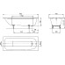 Стальная ванна Kaldewei Saniform Plus 363-1 с покрытием Anti-Slip и Easy-Clean 170x70