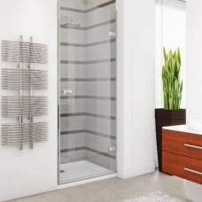 Душевая дверь в нишу GuteWetter Trend Door GK-861 правая 80 см стекло бесцветное Two, фурнитура хром 