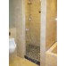 Душевая дверь в нишу GuteWetter Trend Door GK-861 правая 80 см стекло бесцветное Two, фурнитура хром