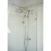 Душевая дверь в нишу GuteWetter Lux Door GK-002A правая 110 см стекло бесцветное, фурнитура хром