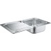 Комплект Grohe Eurosmart 31565SD0 Мойка кухонная K300 31563SD0 + Смеситель Eurosmart 33281002 для кухонной мойки