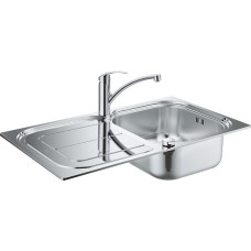 Комплект Grohe Eurosmart 31565SD0 Мойка кухонная K300 31563SD0 + Смеситель Eurosmart 33281002 для кухонной мойки 
