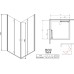 Душевой уголок Radaway EOS KDD-B 80x90 прозрачное стекло