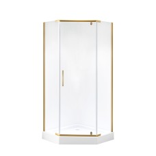 Душевое ограждение Niagara NG-6405-08 GOLD 90x90