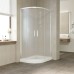 Душевой уголок Vegas Glass ZS-F 100*80 01 10 профиль белый, стекло сатин