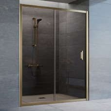 Душевая дверь в нишу Vegas Glass ZP 150 05 05 профиль бронза, стекло бронза 